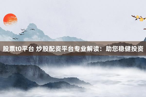 股票t0平台 炒股配资平台专业解读：助您稳健投资