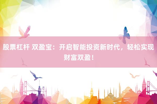 股票杠杆 双盈宝：开启智能投资新时代，轻松实现财富双盈！